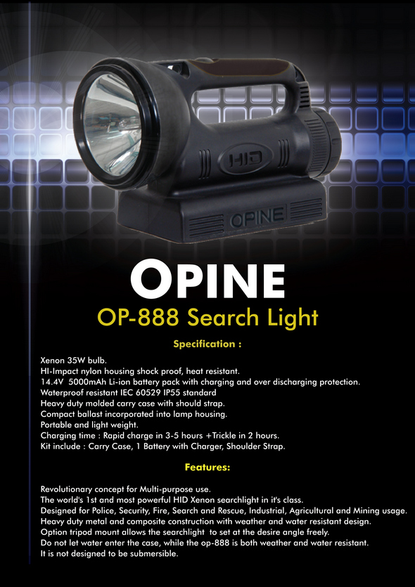 OP-888 Search Light